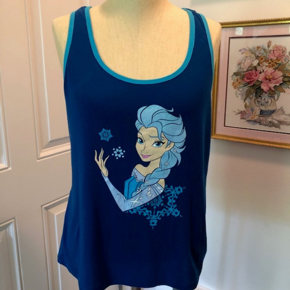 Disney FROZEN Blue Tank Top
